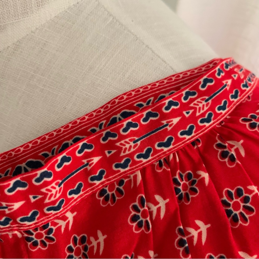 Spell Gypsiana Red Paisley Maxi Skirt - Picture 7 of 9